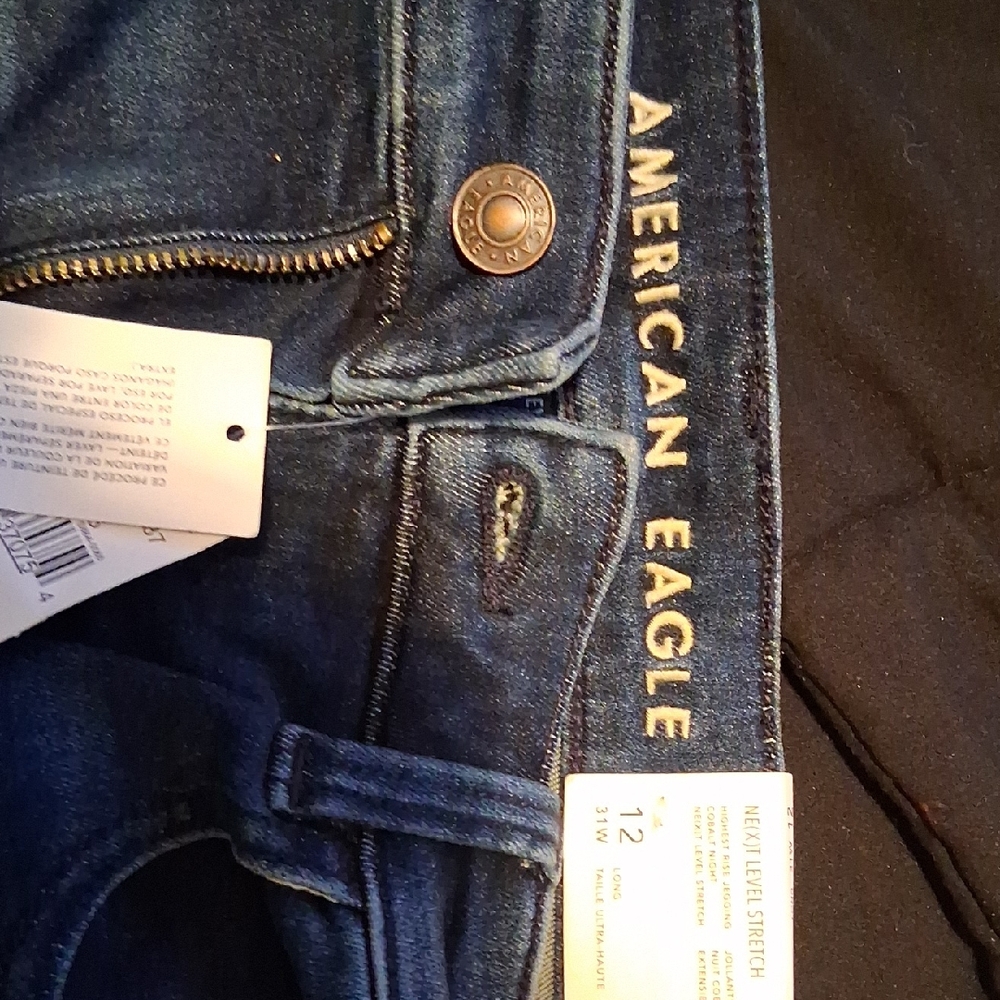 American Eagle Outfitters Women's Dark Blue Jeggings